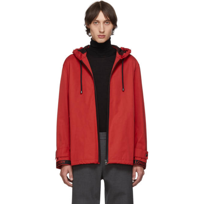 Photo: Burberry Red Everton Jacket