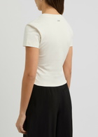 Mugler Piercing Cotton T-shirt White