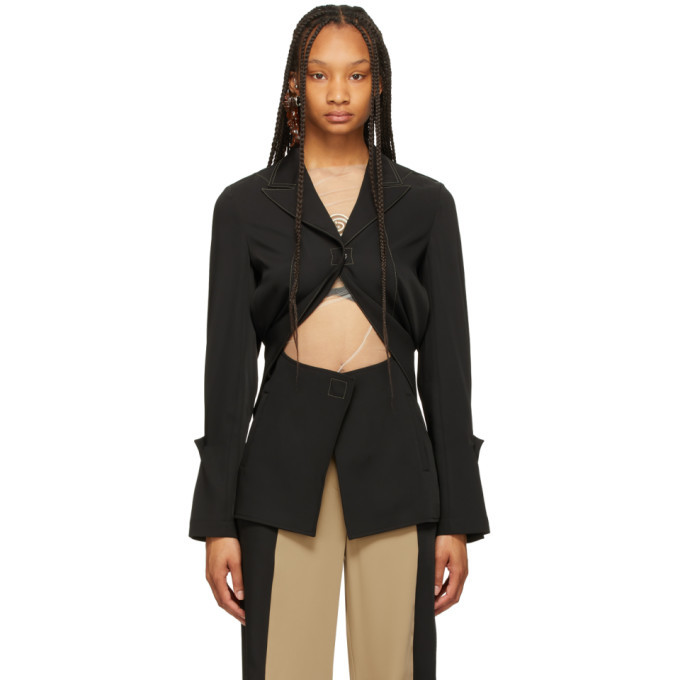 ジャケット・アウター KIKO KOSTADINOV Lyra draped jacket KIKO KOSTADINOV Lyra draped jacket - メルカリ