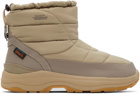 Suicoke Beige Bower-Evab Ankle Boots