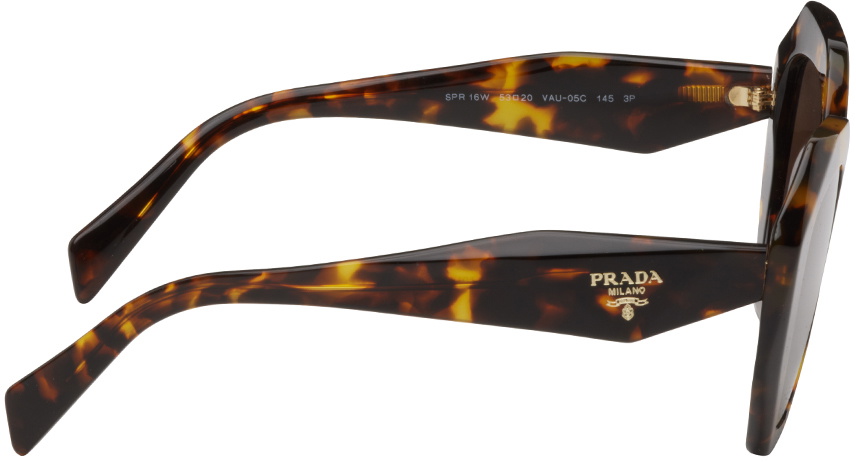Prada Eyewear Tortoiseshell Symbole Sunglasses Prada