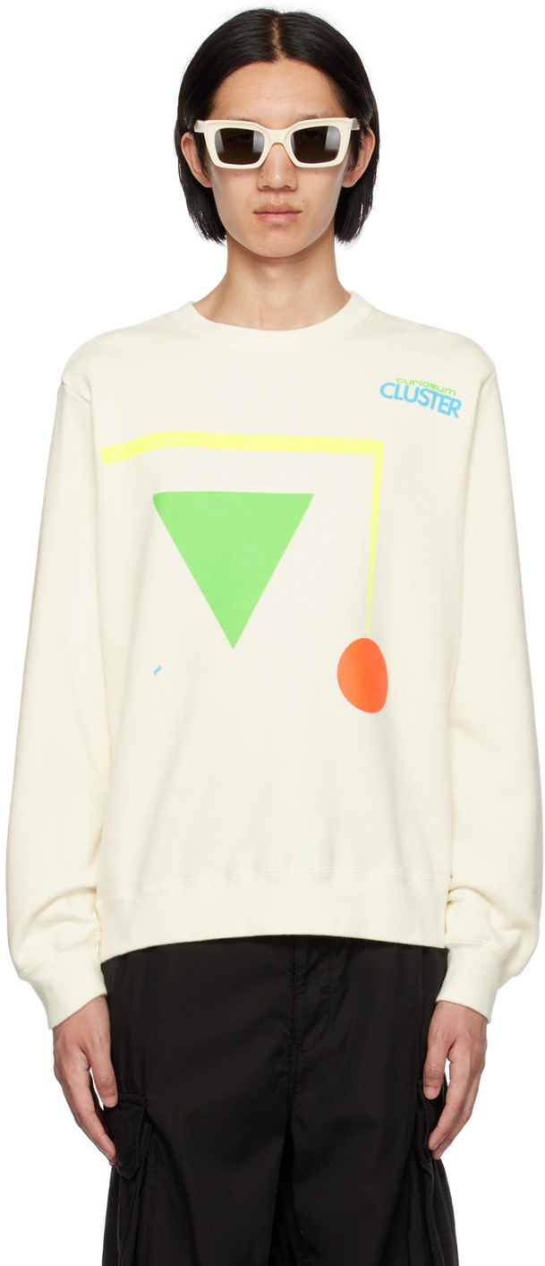 UNDERCOVER Off-White Printed Sweatshirt Undercover
