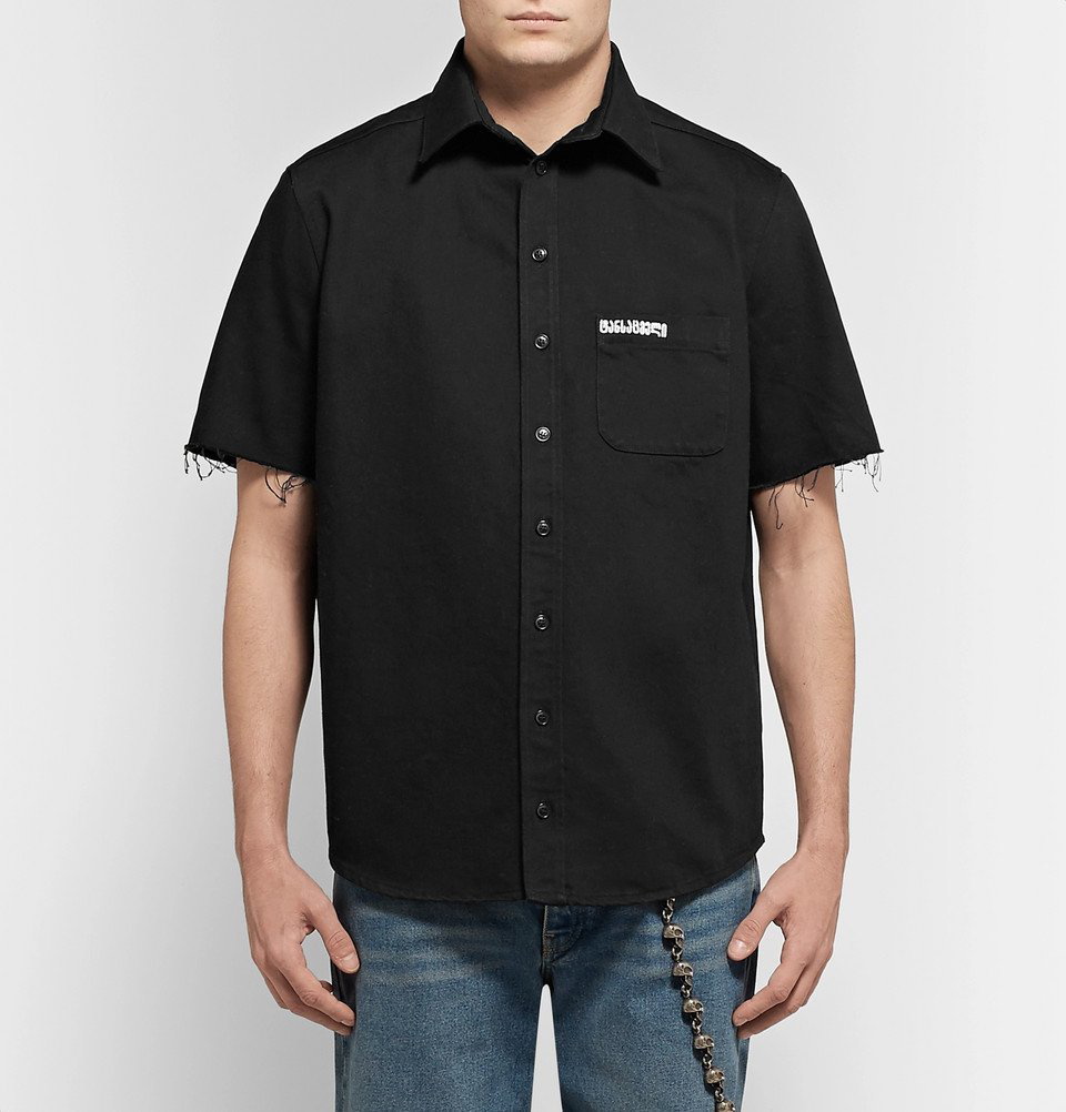 Kuons Avenue Men's Half Sleeve Smart Casual Denim Shirt | Jeans Shirt for  Men(KACLHS1186P-M_Black Cloud_Medium) : Amazon.in: Clothing & Accessories