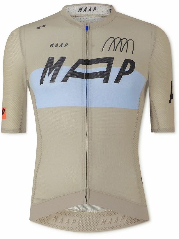 Photo: MAAP - Adapt Pro Air Recycled-Mesh Cycling Jersey - Gray