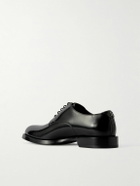 Dolce&Gabbana - Glossed-Leather Derby Shoes - Black