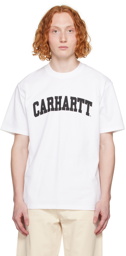 Carhartt Work In Progress White University Script T-Shirt