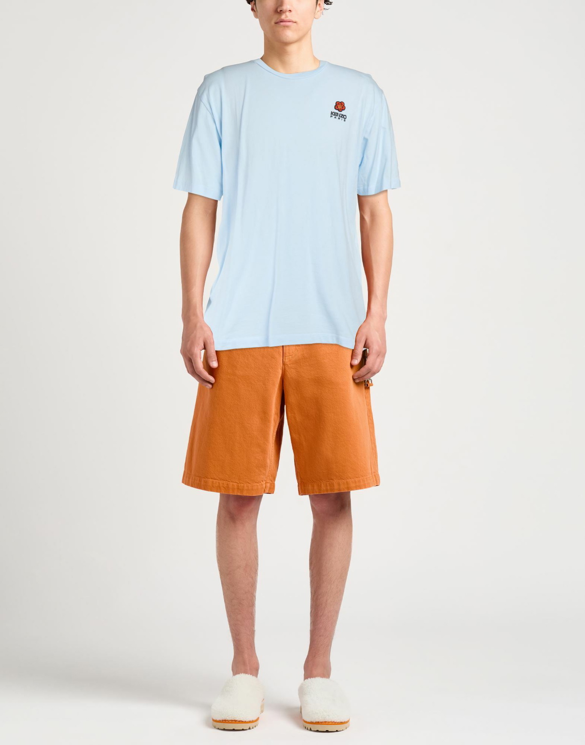 Kenzo Mens T-shirt Sky in Blue
