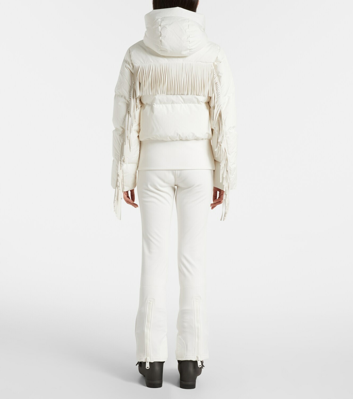 Goldbergh Marna fringed down ski jacket