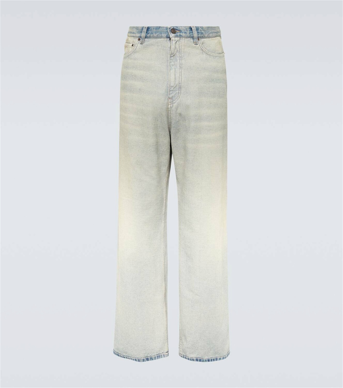 Balenciaga Mid-rise wide-leg jeans