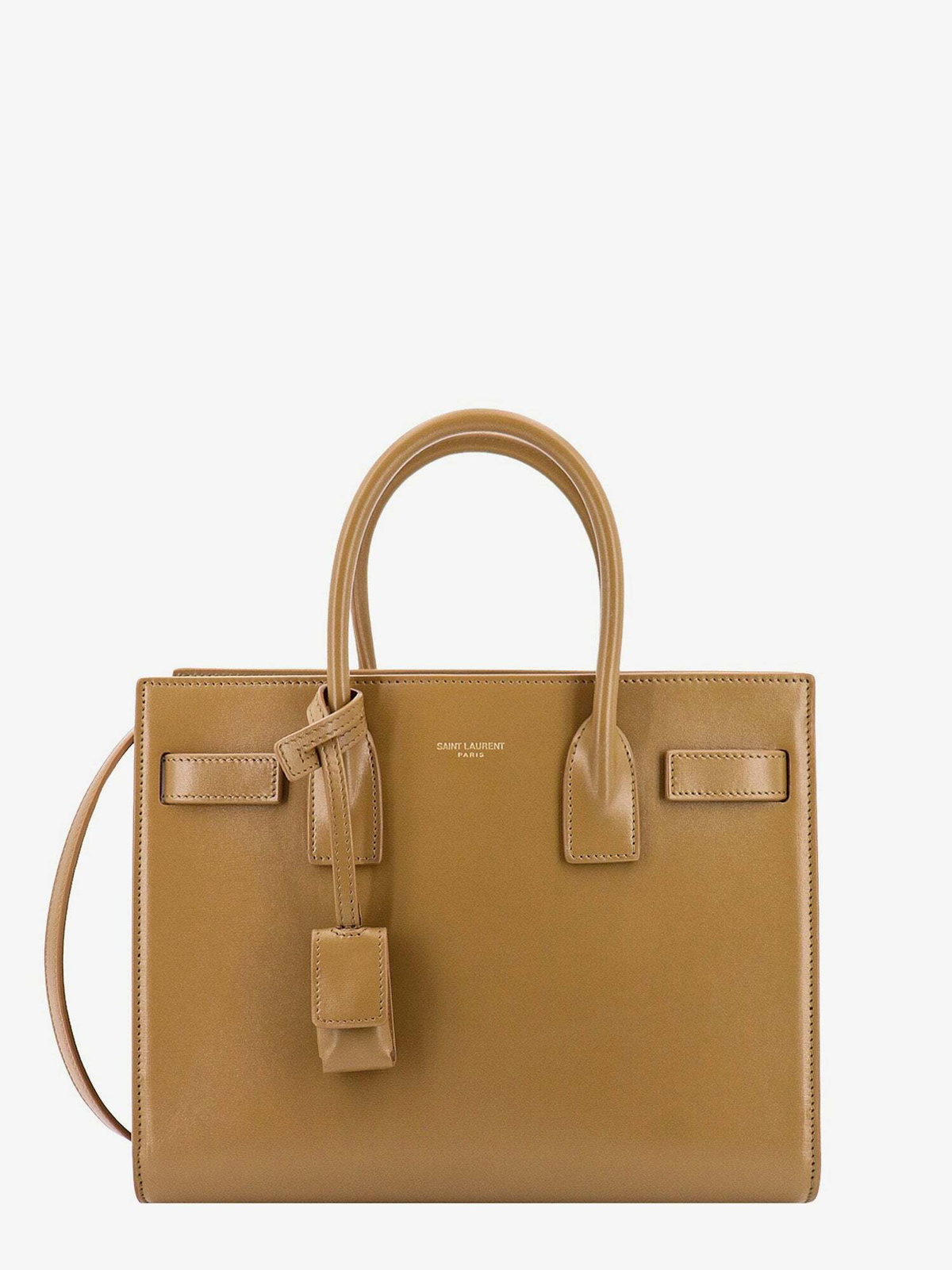 SAINT LAURENT: Sac De Jour bag in grain de poudre leather - Beige