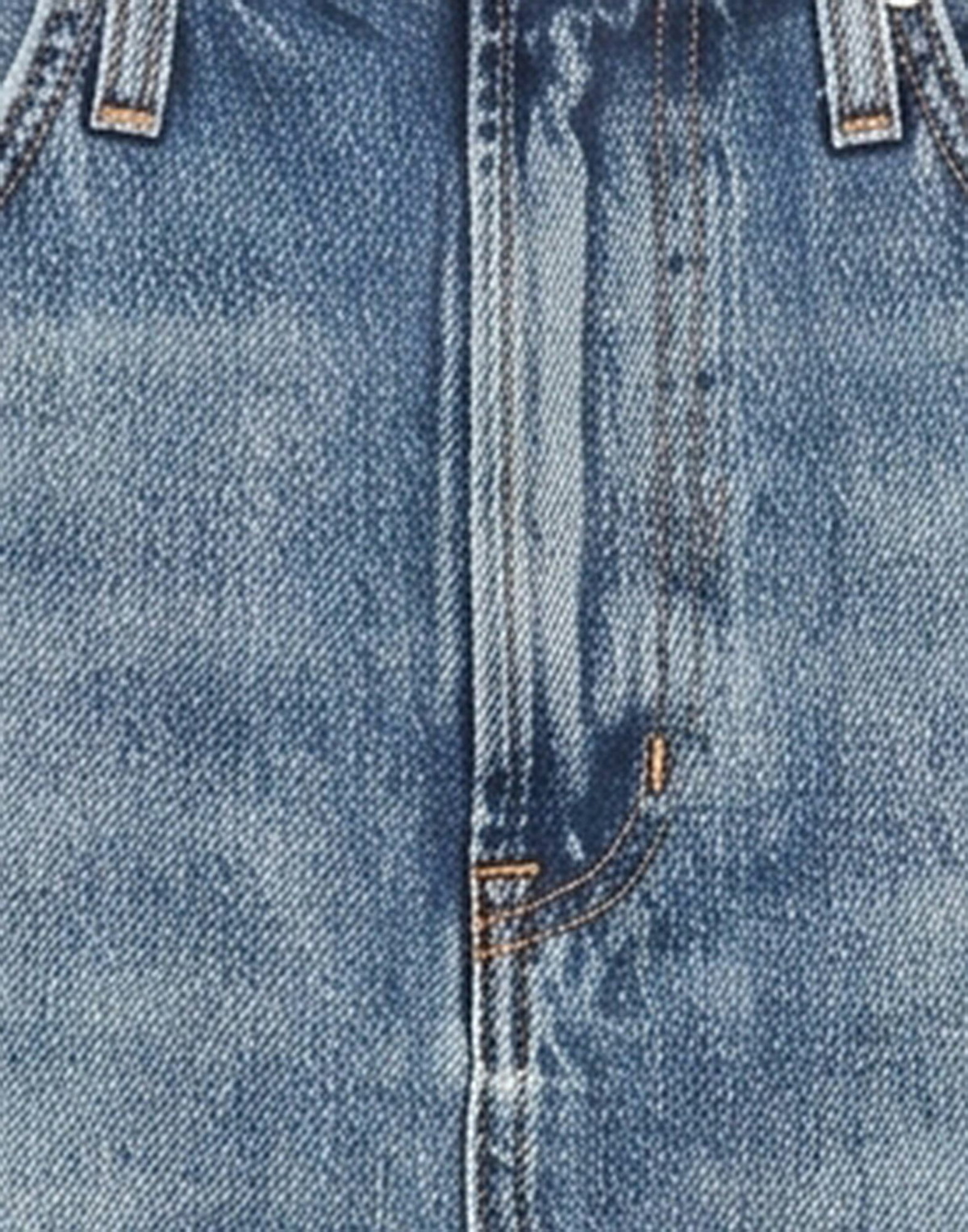 Agolde Womens Denim skirt in Blue