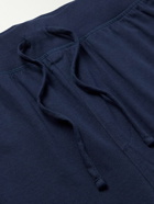 Polo Ralph Lauren - Tapered Cotton-Jersey Sweatpants - Blue