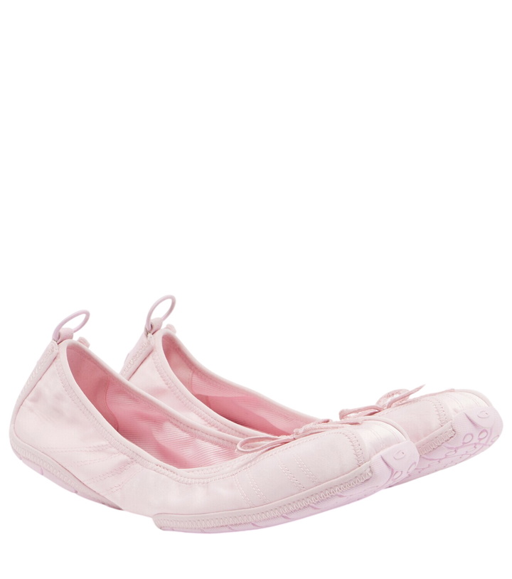 Photo: Balenciaga Ballet canvas ballet flats