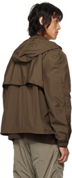 Robyn Lynch Brown Lightweight Recycled Nylon Jacket