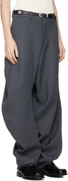 Charles Jeffrey LOVERBOY Gray Topsy Turvy Trousers