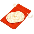 Tort Women's Jaya Mirror in Marbled Butter