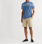 Peter Millar - Walker Striped Stretch-Jersey Polo Shirt - Blue