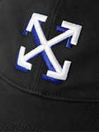 Off-White - Logo-Embroidered Cotton-Gabardine Baseball Cap
