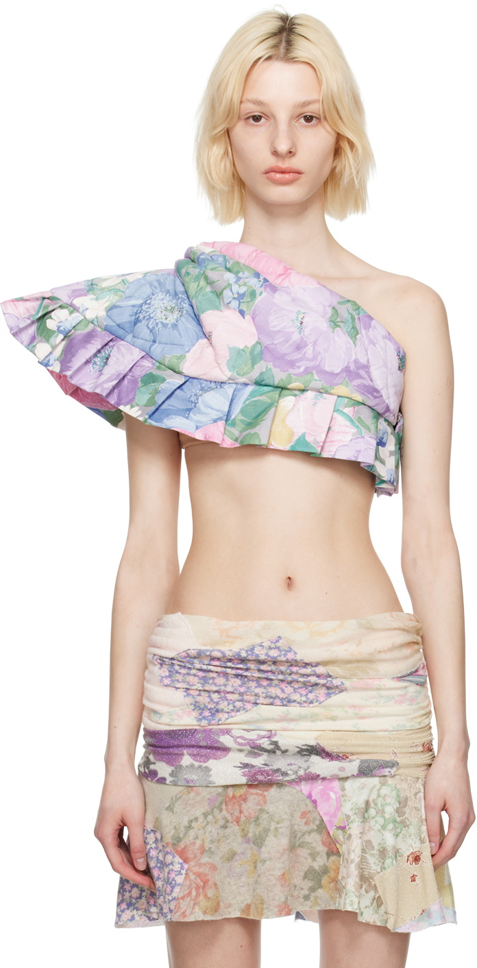 ALL-IN SSENSE Exclusive Multicolor Floral Pillow Top