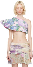 ALL-IN SSENSE Exclusive Multicolor Floral Pillow Top