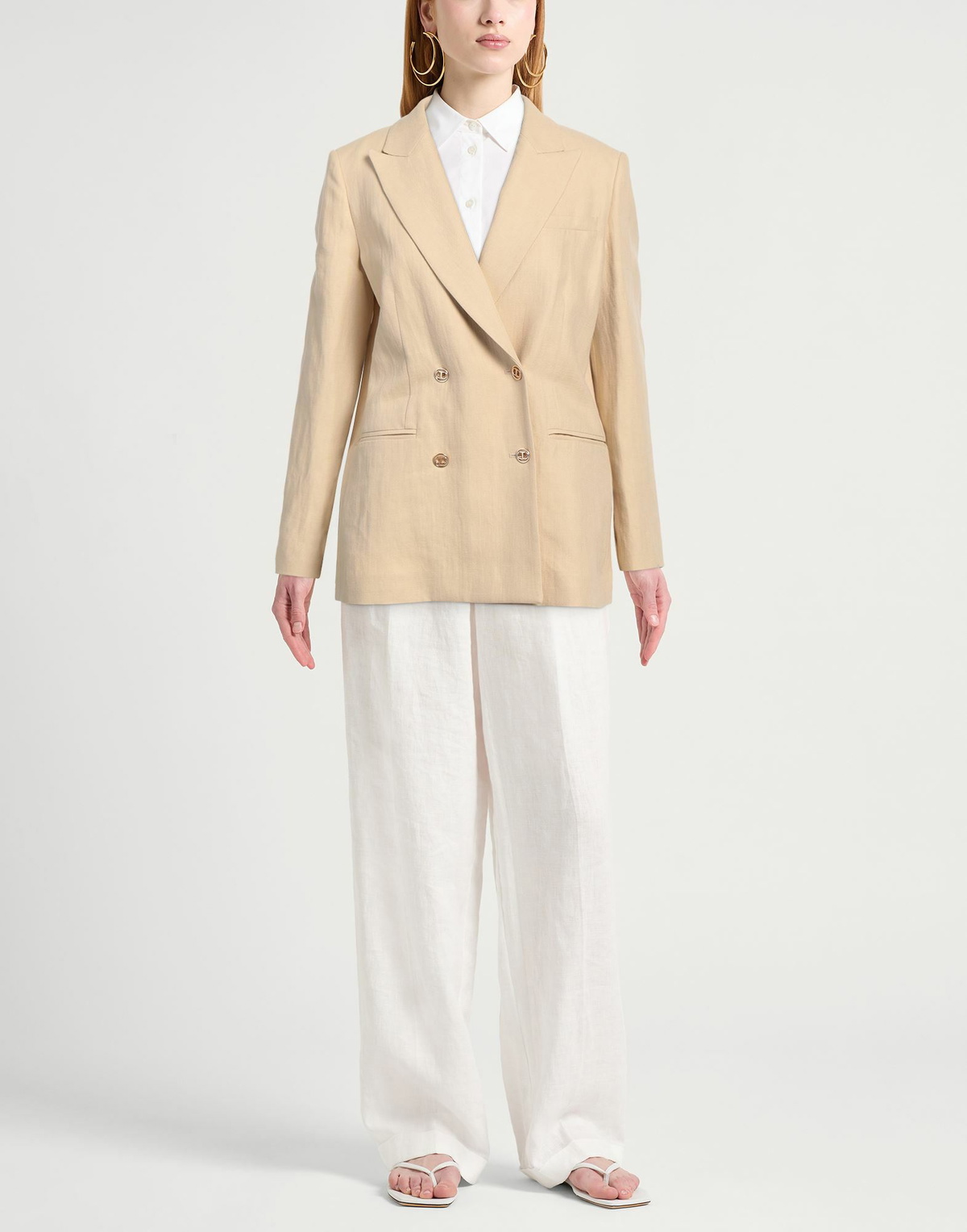 Twinset Womens Blazer in Beige