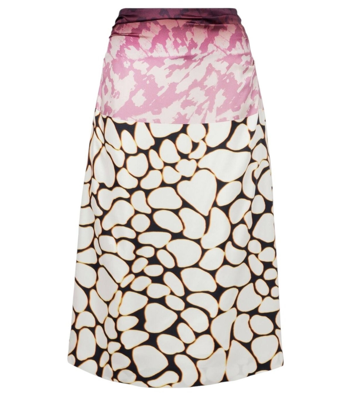 スカート Dries Van Noten Sheraz Skirt With Jacquard Snake Print Dries Van Noten sheraz Skirt With Jacquard Snake Print Dries
