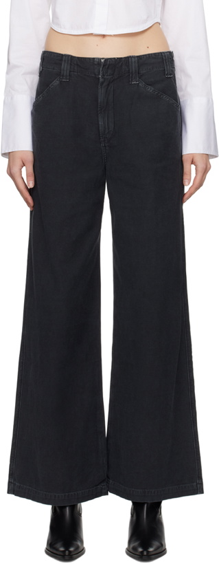 Photo: Citizens of Humanity Black Paloma Trousers