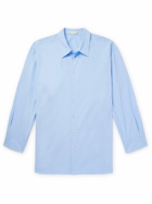 The Row - Lukre Cotton-Poplin Shirt - Blue