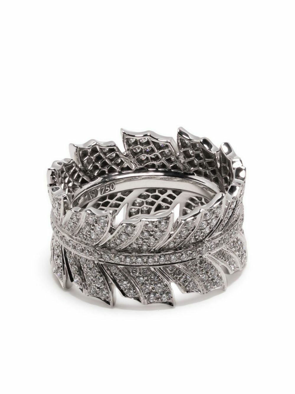 Stephen Webster 18K White Gold Magnipheasant Diamond Ring