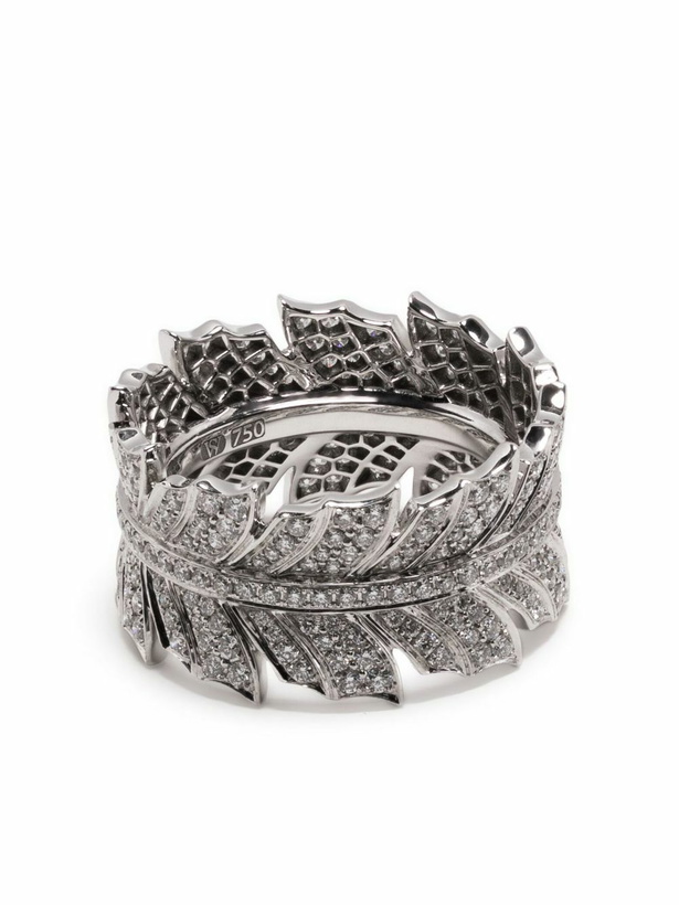 Photo: Stephen Webster 18K White Gold Magnipheasant Diamond Ring