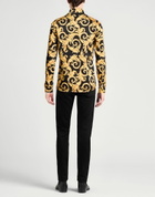 Versace Mens Shirt in Yellow