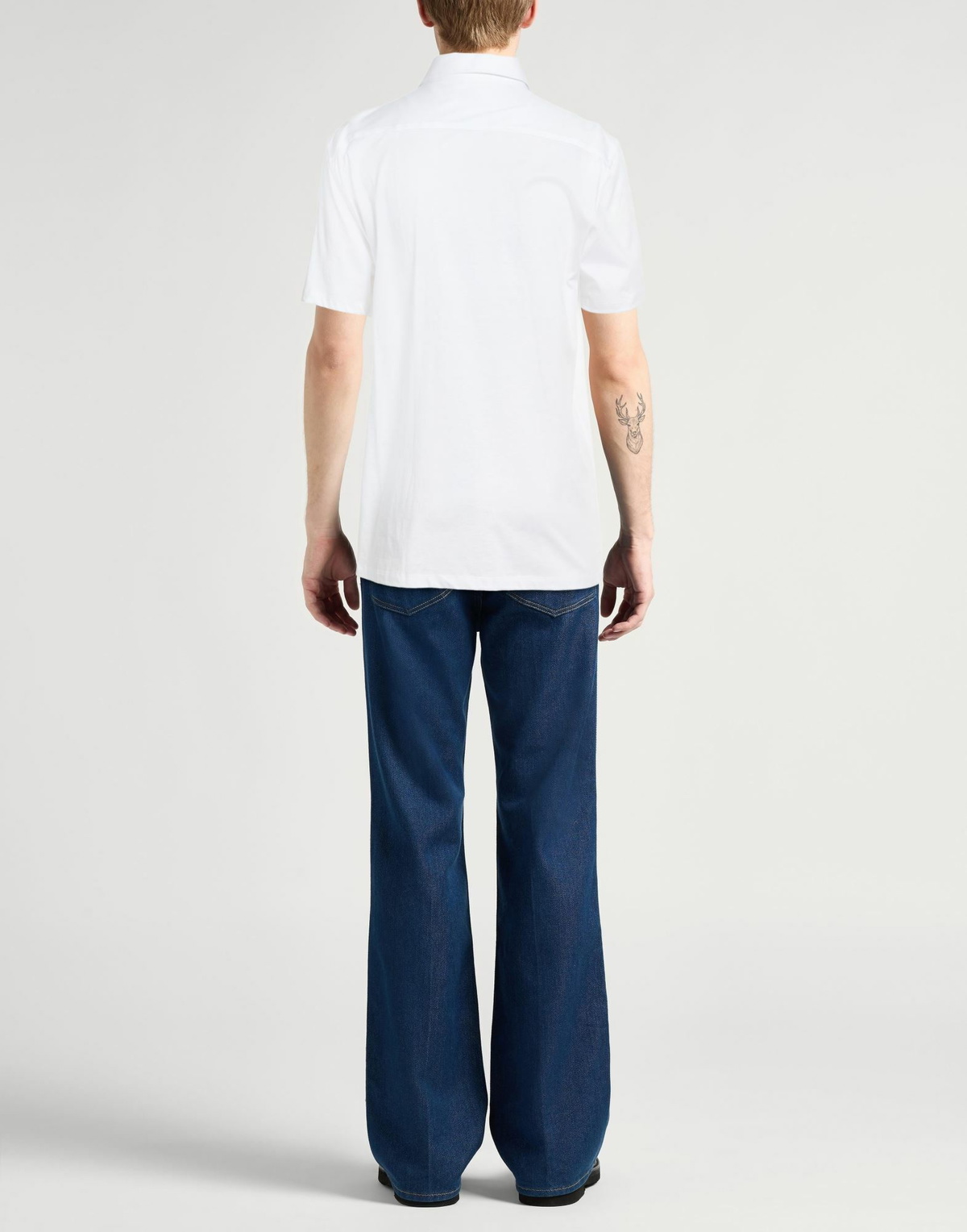 Boglioli Mens Polo shirt in White