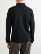 Slowear - Slim-Fit Flexwool Polo Shirt - Black