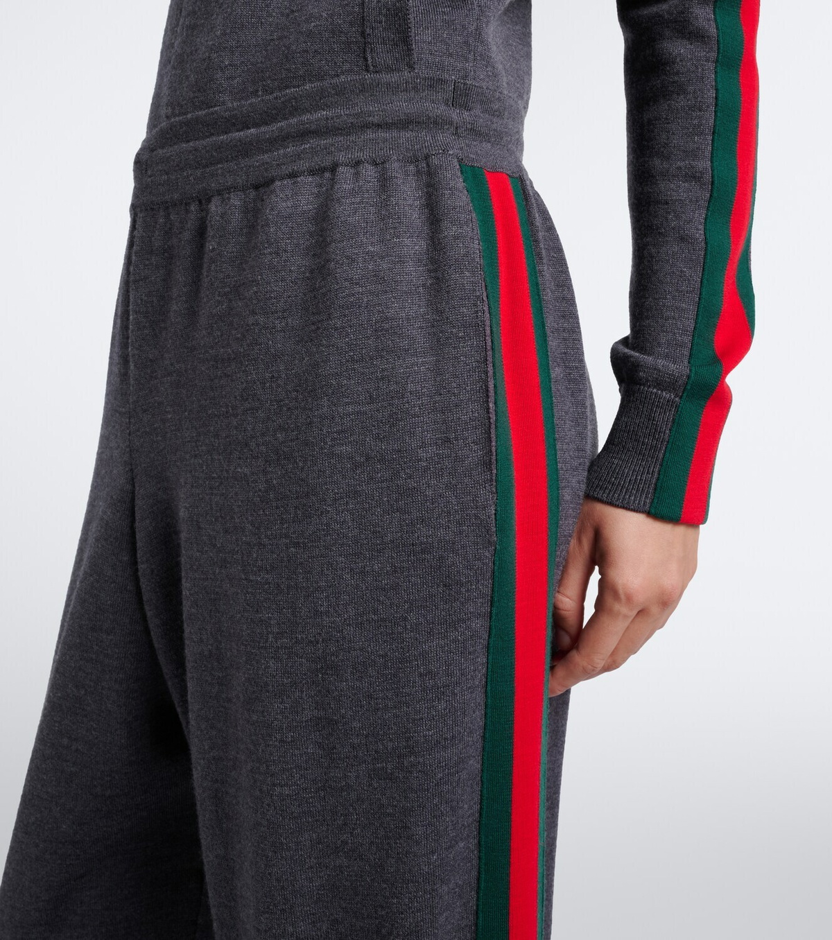 Gucci Wool-blend wide-leg pants