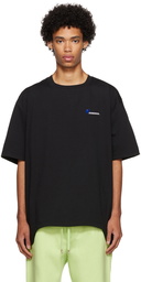 ADER error Black Cotton T-Shirt