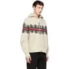 Isabel Marant Off-White Dack Zip-Up Sweater