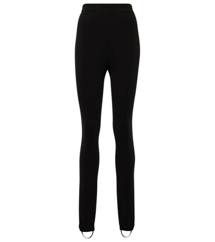 Photo: Dolce&Gabbana High-rise stirrup leggings