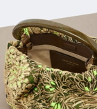 Dries Van Noten Small floral jacquard top-handle bag