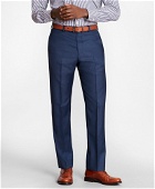 Brooks Brothers Men's Regent-Fit Wool Twill Suit Pants | Blue