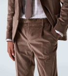 Lardini Cotton corduroy suit pants
