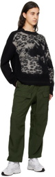 Y-3 Black Leopard Sweater
