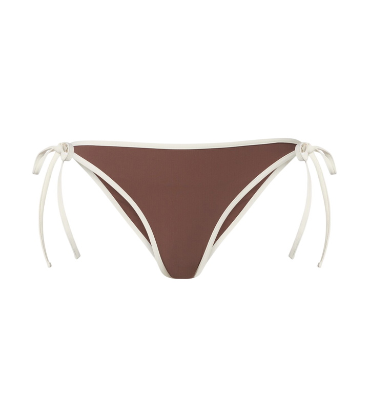 Photo: Brunello Cucinelli Technical jersey bikini bottoms