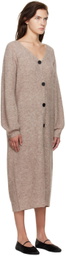 by Malene Birger Taupe Cyrus Cardigan