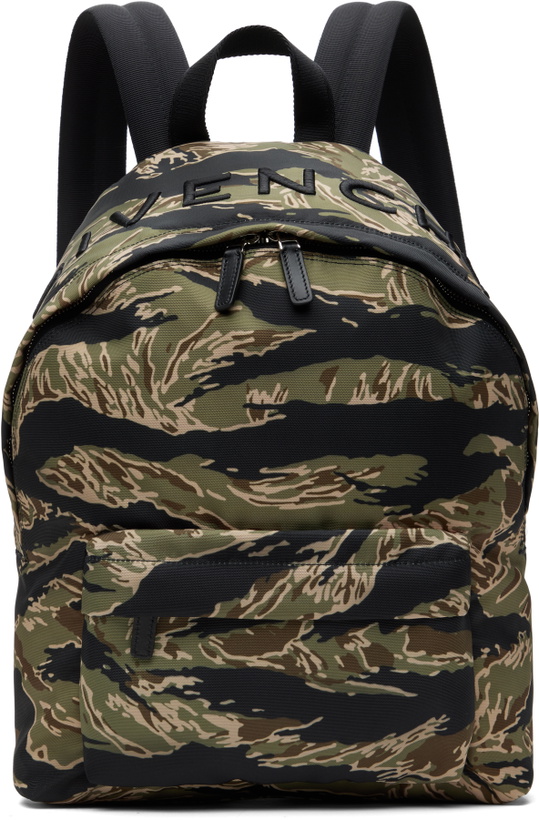 Photo: Givenchy Khaki Essential U Backpack
