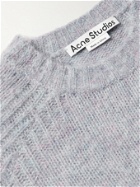 Acne Studios - Brushed ​Shetland Wool Sweater - Purple