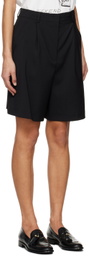 Weekend Max Mara Black Belbo Shorts