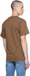 Cowgirl Blue Co SSENSE Exclusive Brown Penmanship T-Shirt