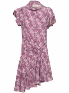 ISABEL MARANT Viona Printed Silk Blend Mini Dress