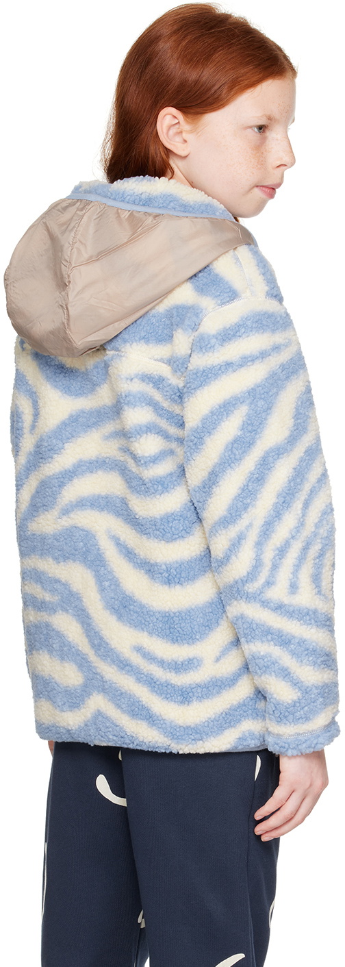 Molo Kids Blue & White Uberto Jacket