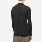 Rick Owens Men's Geo Round Neck Knit in Black